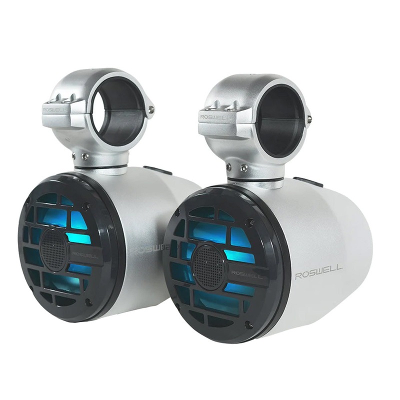 Roswell R 6.5 Tower Speakers – Anthracite Grille – 60W RMS  120W Peak Power [C920-1702]