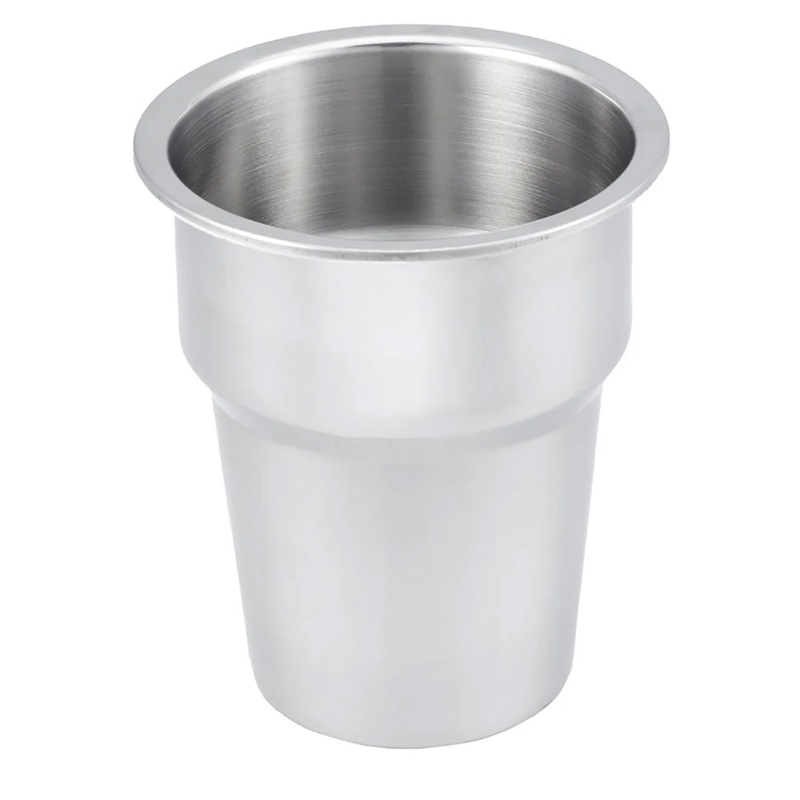 Whitecap Extra Large Stainless Steel Flush Cupholder [S-3507C]