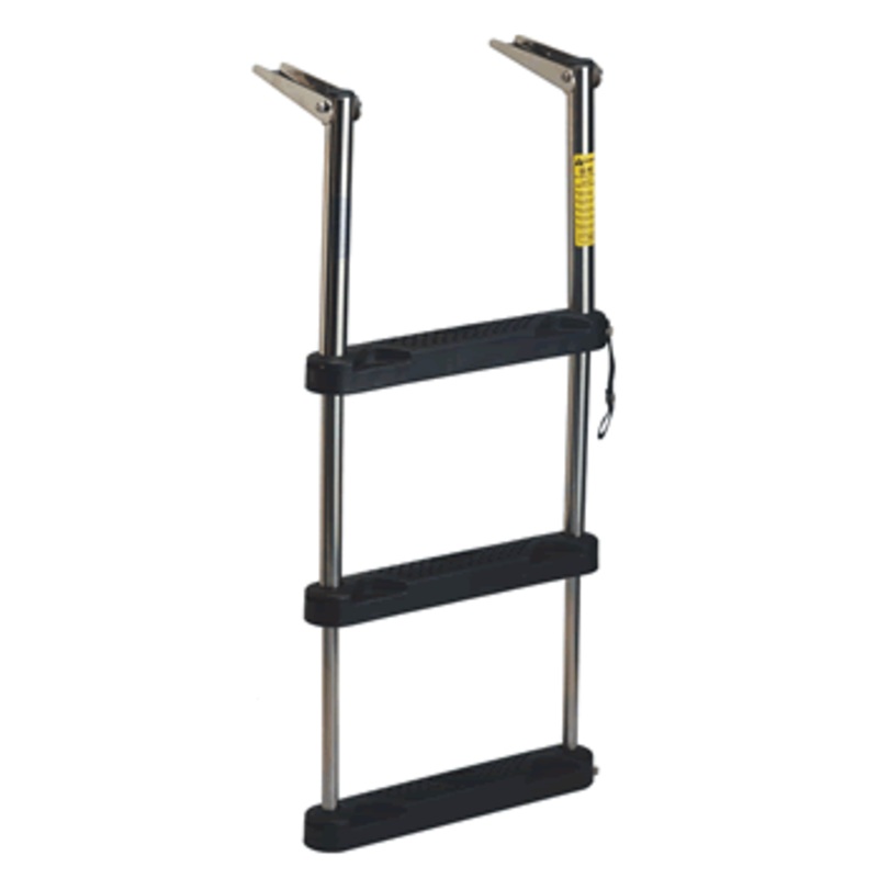 Attwood Telescopic Platform Ladder Black [19656]
