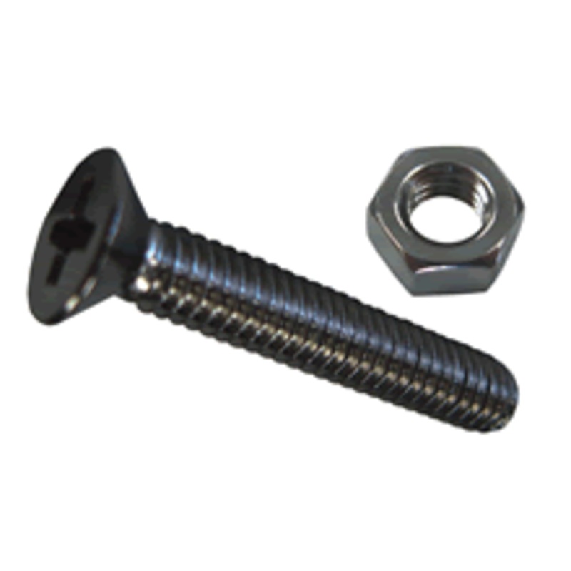 Handi-Man Marine Ss Fh Ph M/S W/Nut 6-32×1 [770-M]