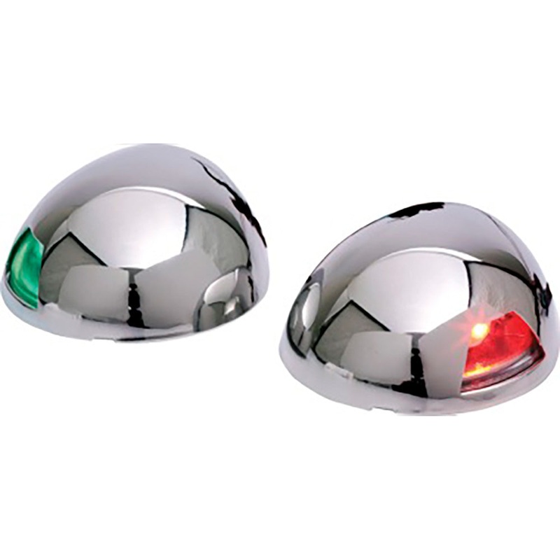 Sea-Dog LED Top Mount Side Lights – Stamped 304 Stainless Steel Housing/Investment Cast 316 Stainless Steel Base [400069-1]