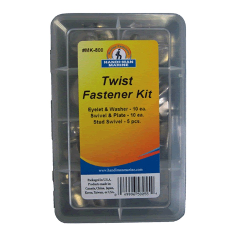 Handi-Man Marine Twist Fastener Kit [MK-800]