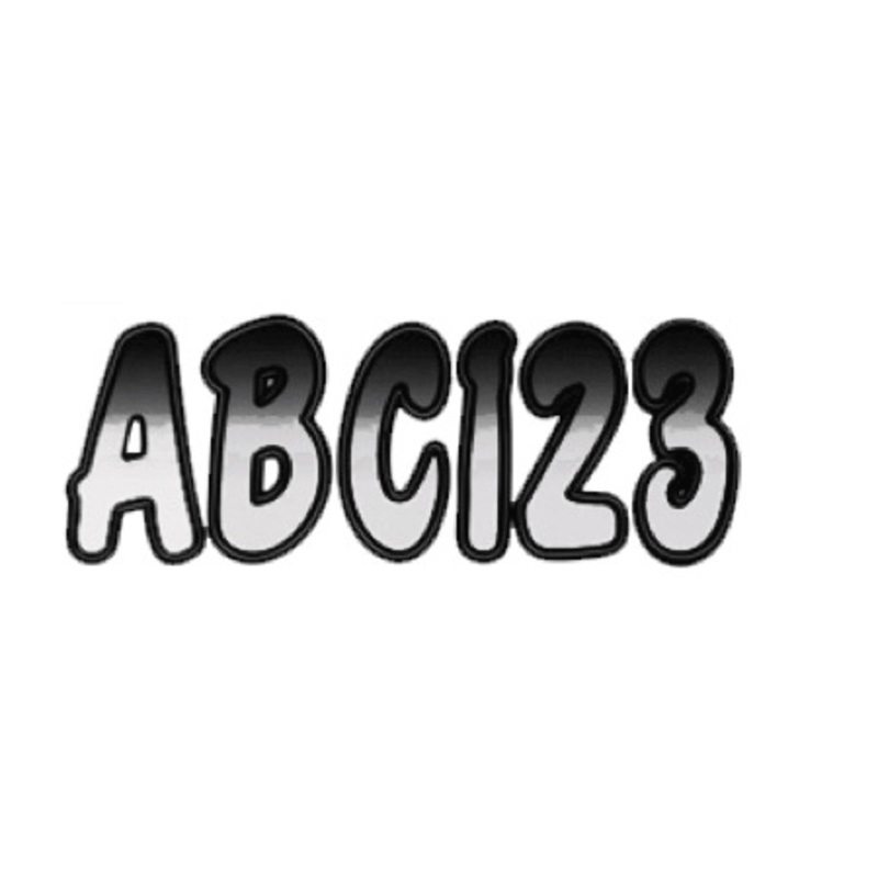 Hardline Registration Kit White / Black [WHBKG200]