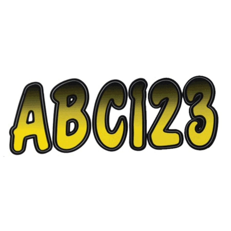 Hardline Registration Kit Yellow/Black [YEBKG200]