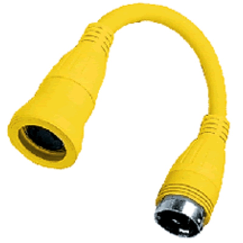 Hubbell Adapter 30a Fem/50a Male 125v [HBL61CM71]