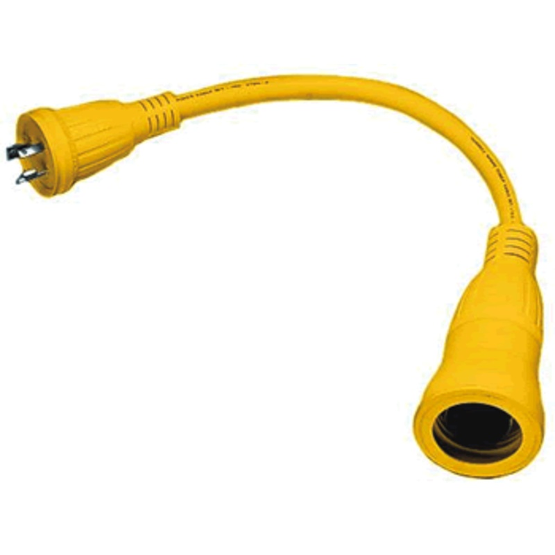 Hubbell Adapter 50a Plug 30a Outlet [HBL61CM56M]