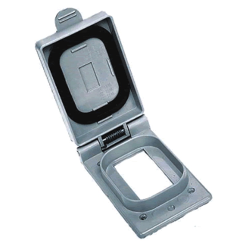 Hubbell Cover F/ Gfci Receptacle Box [CWP26CR]