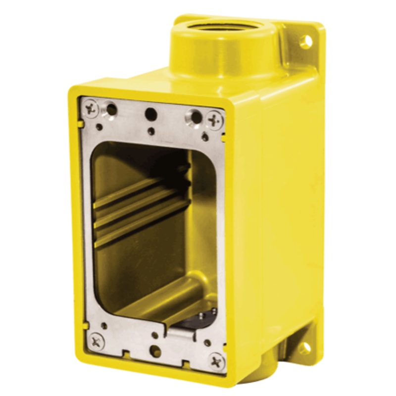 Hubbell Fd Box Yellow [HBL60CM83A]