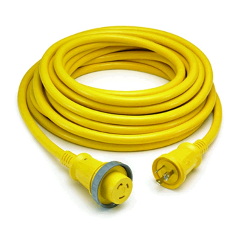 Hubbell Molded Cord Set 50′ Yel Led [HBL61CM08LED]