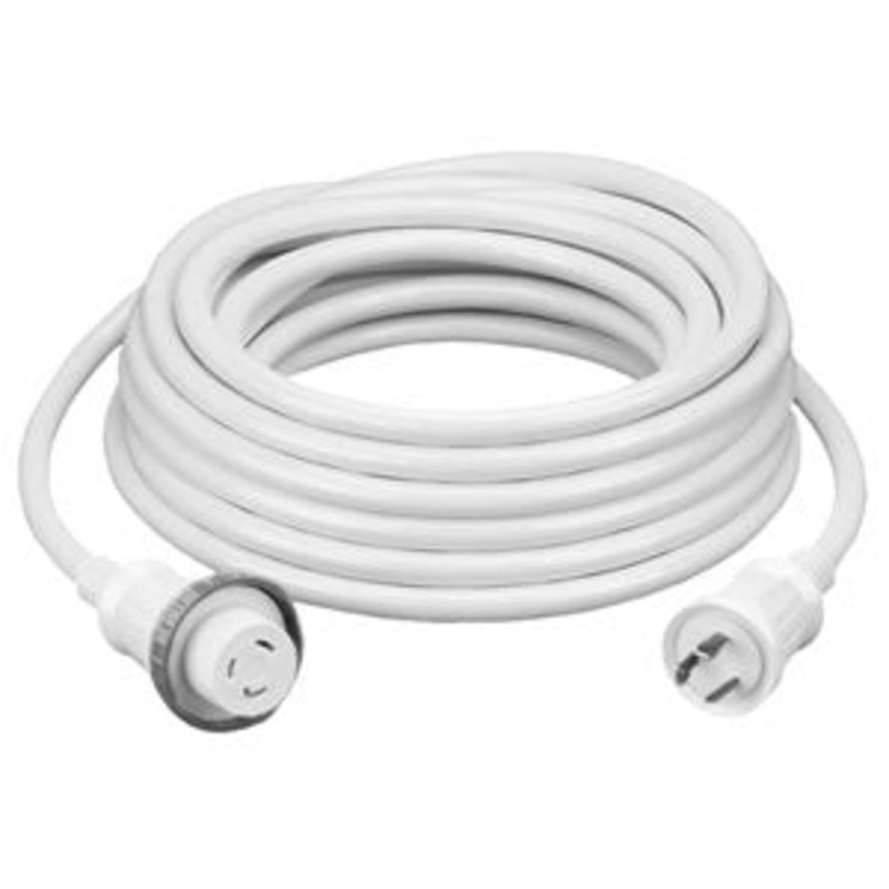 Hubbell Molded Cord Set 35′ White [HBL61CM05W]