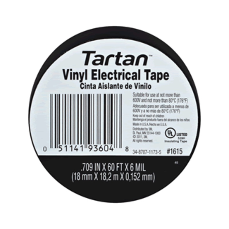 3M Electrical Tape 3/4″X60 Ft [93604]