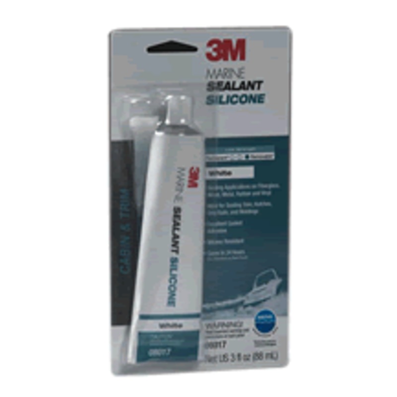 3M Mildew Resist Silicone White [08017]