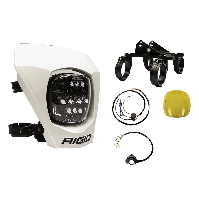 RIGID Industries Adapt XE Extreme Enduro LED Moto Kit – White [300417]