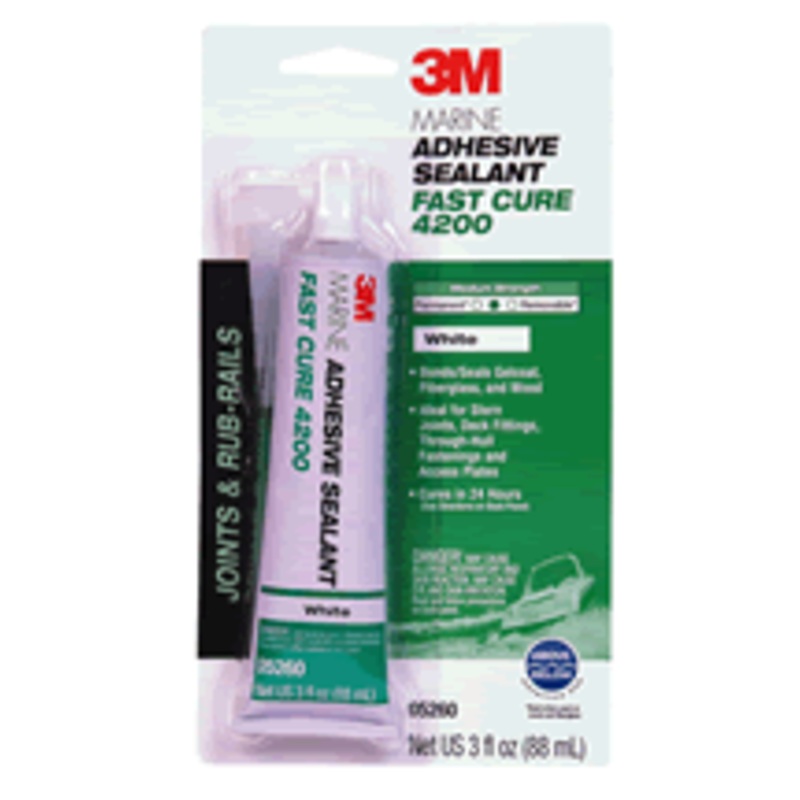3M Fast Cure 4200 White 3oz Tube [05260]