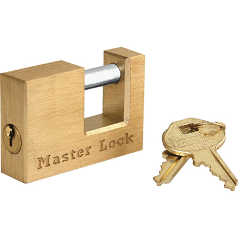 Master Lock Brass Trailer Coupler Lock 2″ [605DAT]