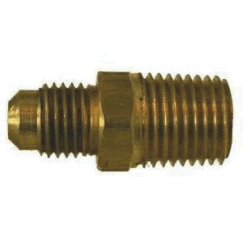 Midland Metal Male Adapter Brass 5/16″X1/4″ [10260L]