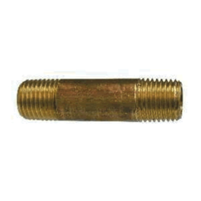 Midland Metal Nipple Brass 1/8″X1-1/2″ [28-140]