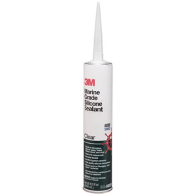 3M Mildew Resist Silicone Clear [08029]