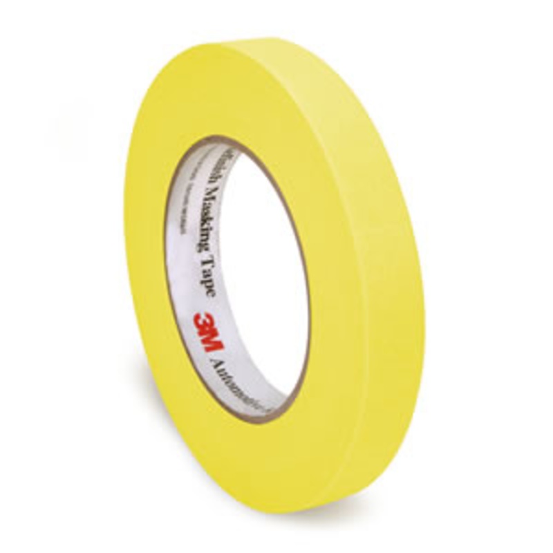 3M Yellow Maskng Tape-24mm 1″ [06653]