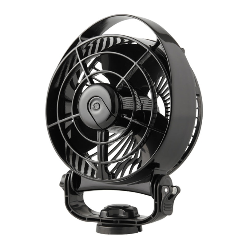 Caframo Bora II 12 – 24V – 3-Speed – 6″ Marine Fan – Black [7483CABBX]
