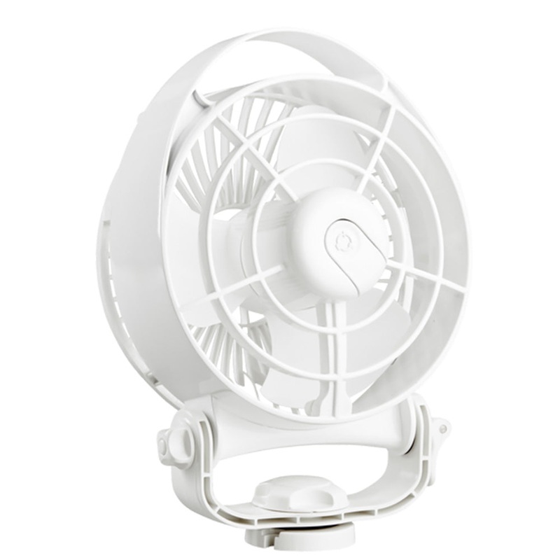 Caframo Bora II 12 – 24V – 3-Speed – 6″ Marine Fan – White [7483CAWBX]
