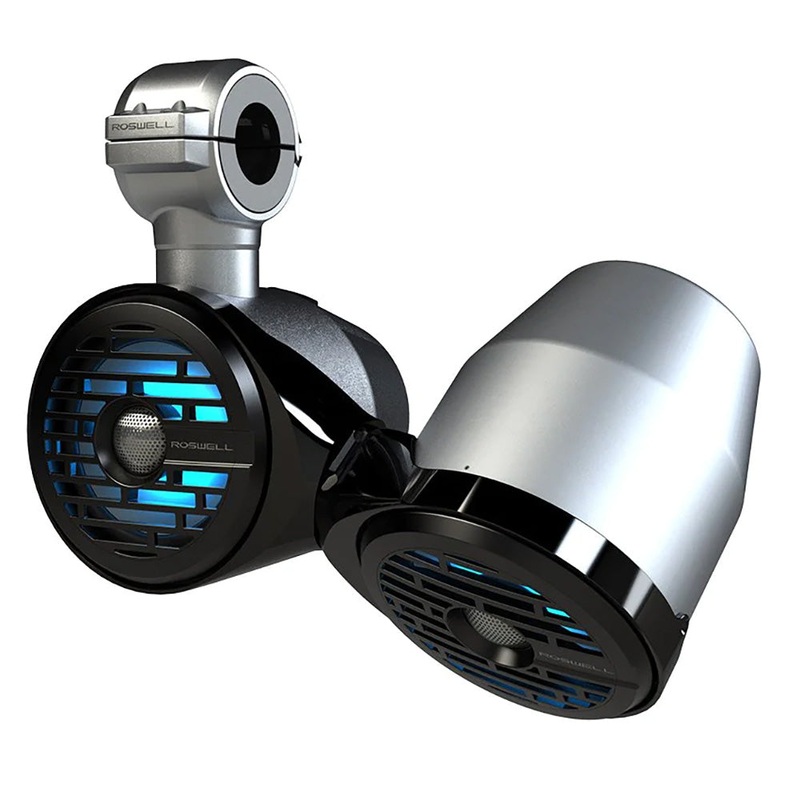 Roswell R1 6.5″ x 6.5″ Vamp Spin Tower Speakers – Black – 160W RMS  320W Peak Power [C920-1821]