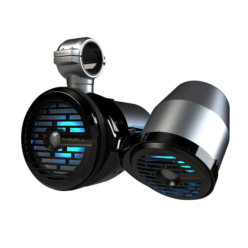 Roswell R1 8″ x 6.5″ Vamp Spin Tower Speakers – Black – 160W RMS  320W Peak Power [C920-1823]