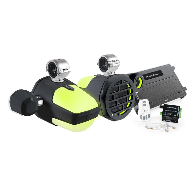 Roswell R1 Pro Marine Audio Package – Black [C920-23121]