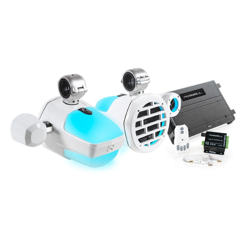 Roswell R1 Pro Marine Audio Package – White [C920-23120]