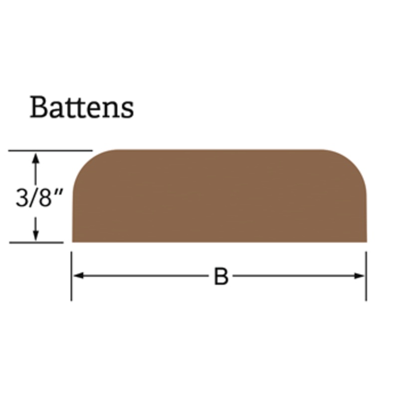 Seateak Batten 3/8″ X 1-7/8″ [60857]