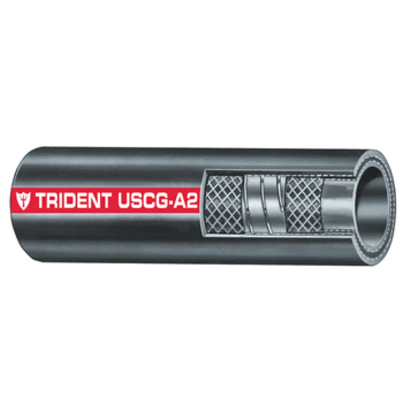 Trident Fuel Fill Hose A2 12.5′ 1-1/2″ [327-1124]
