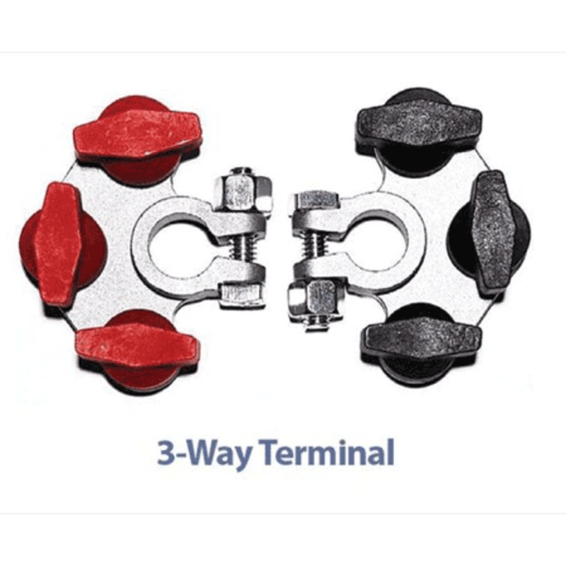 T-H Marine Batt Terminal Multi 3way [HYBT-3-DP]