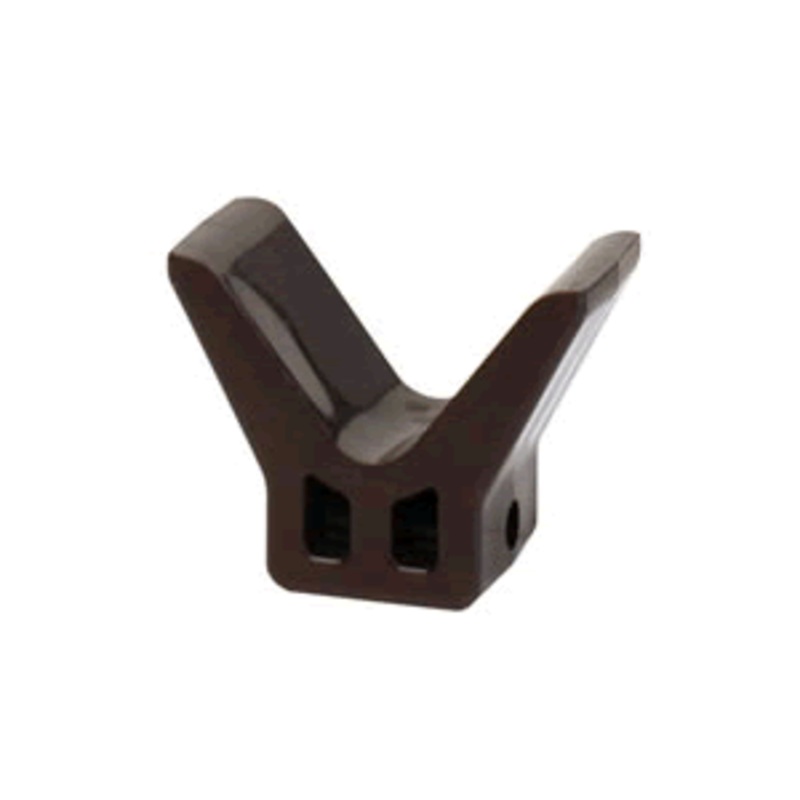 Tie Down Bow Stop 2″ “V” Black [86420]