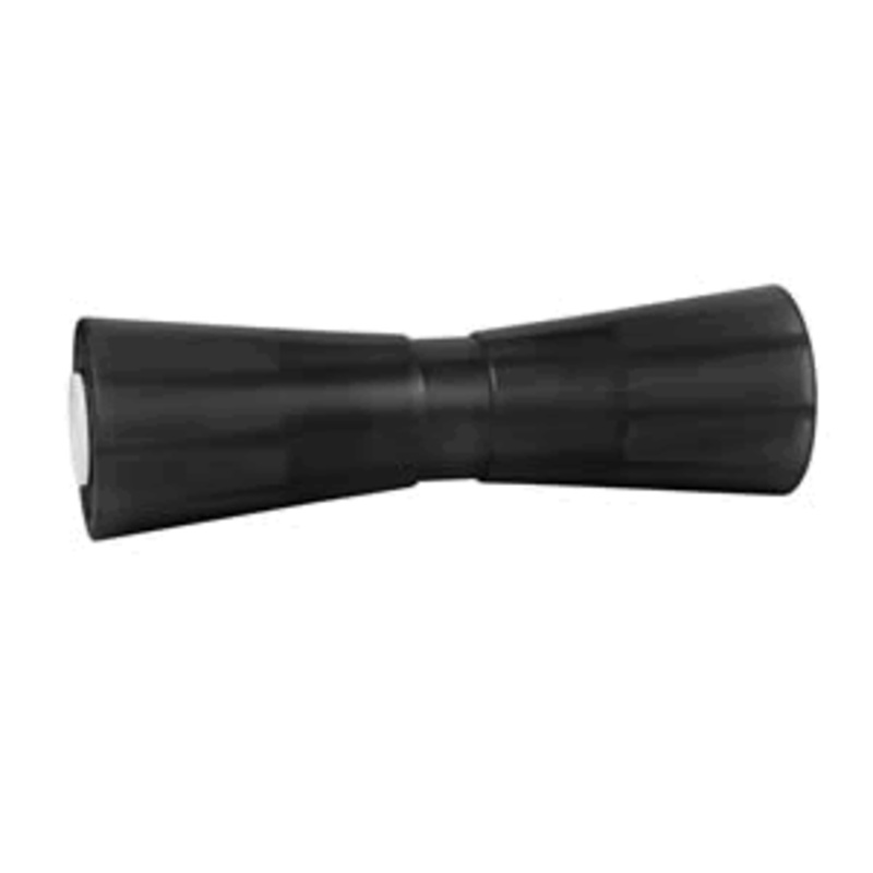 Tie Down Keel Roller 12″ Black [86411]