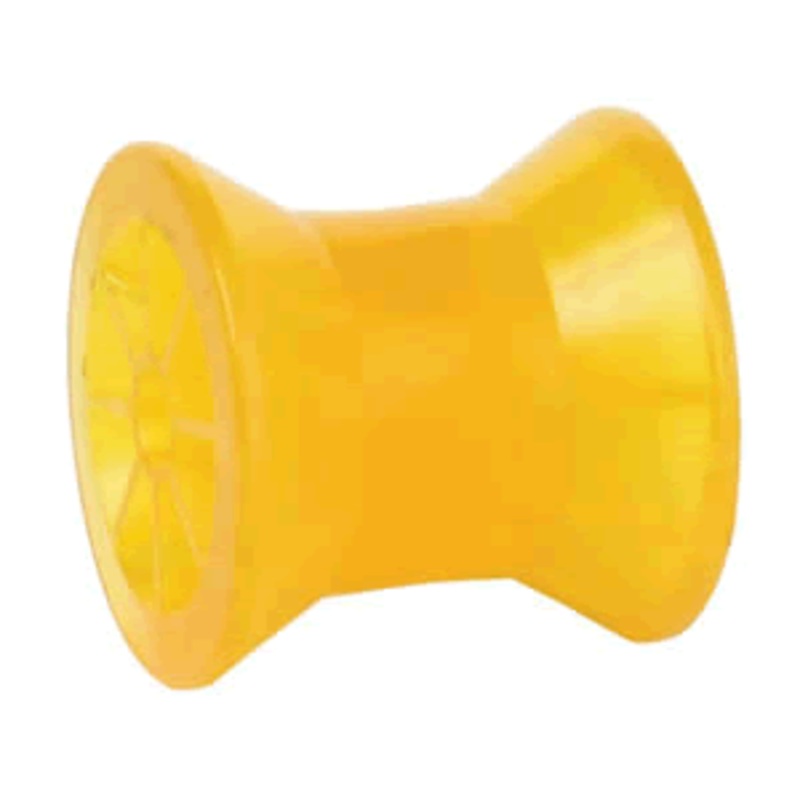Tie Down Pvc Bow Roller Amber 3″ [86289]