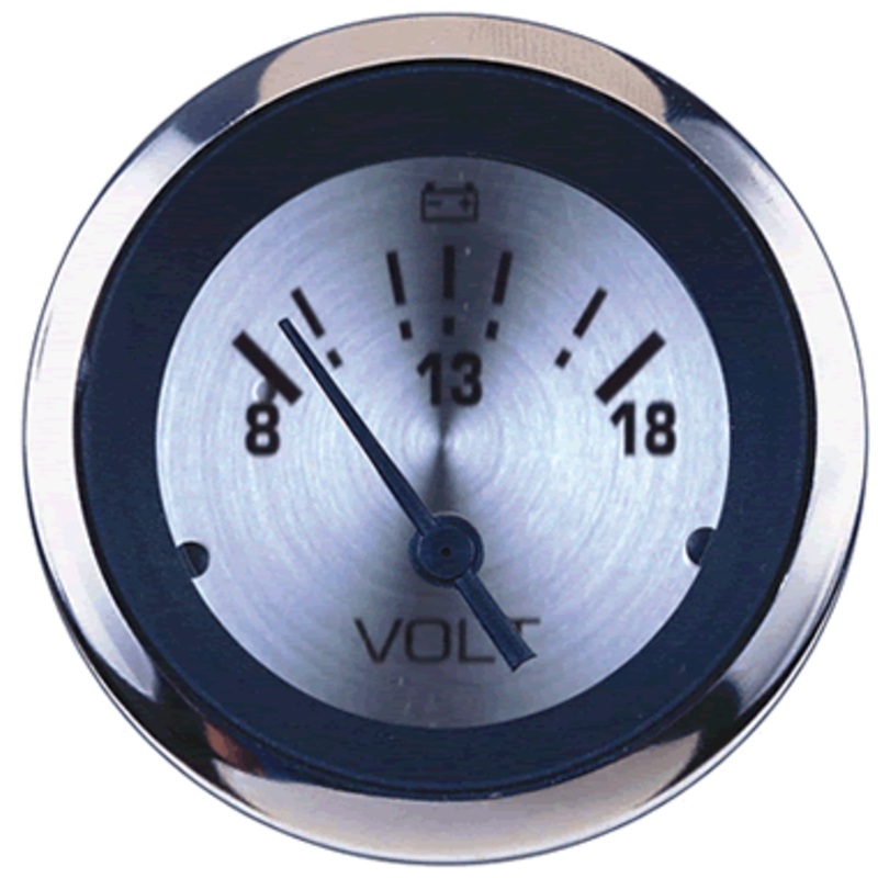 Seastar Sterling 2″ Voltmeter 8-18vdc [63478P]