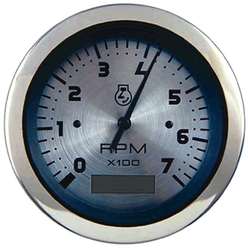 Seastar Sterling 3″ Tach 7k/Hourmeter [63474P]