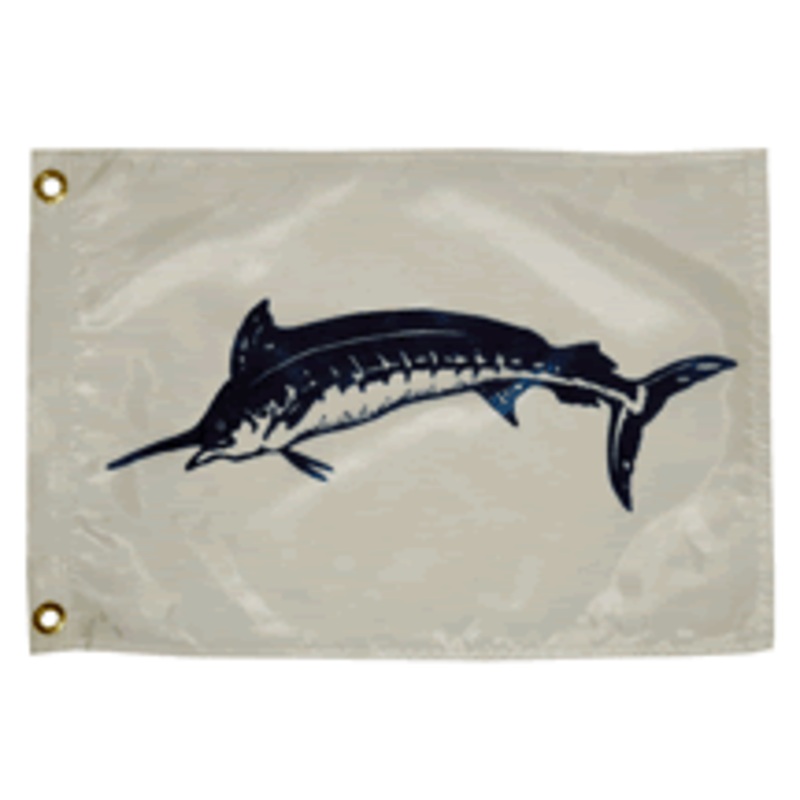 Taylor Made Blue Marlin Flag 12″X18″ [2918]