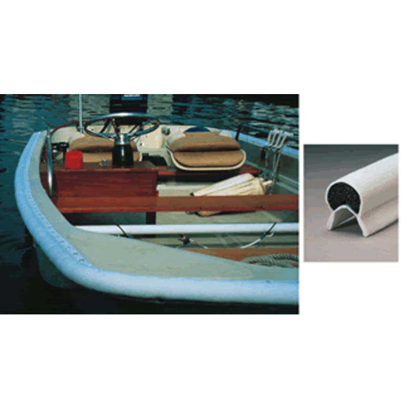 Taylor Made Gunnel Gard 1-1/2×3/4 Rnd 19′ [GG1.53QCU-19]