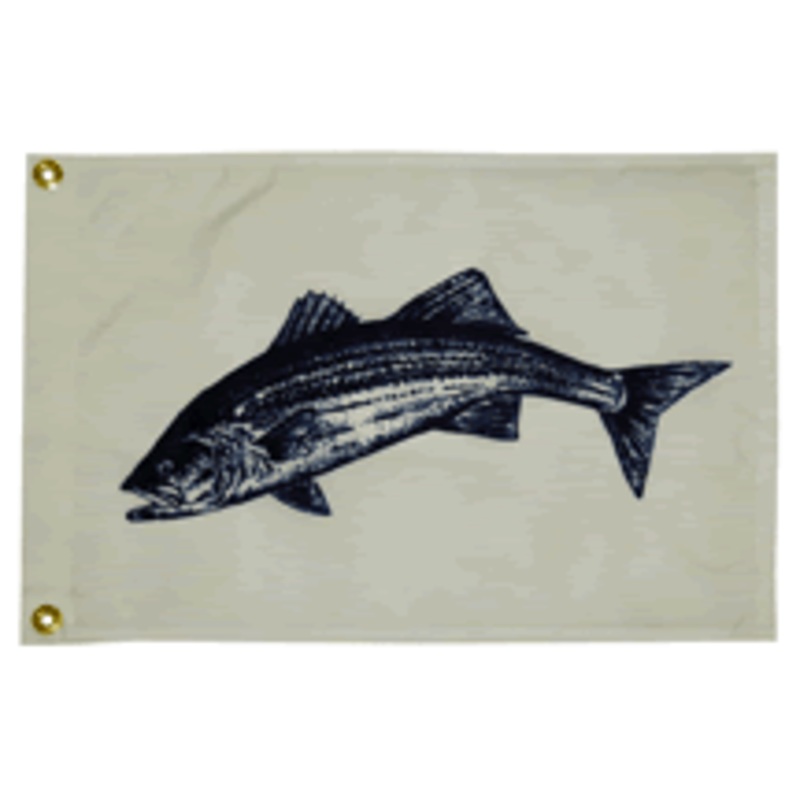 Taylor Made Striped Bass Flag 12″X18″ [2618]