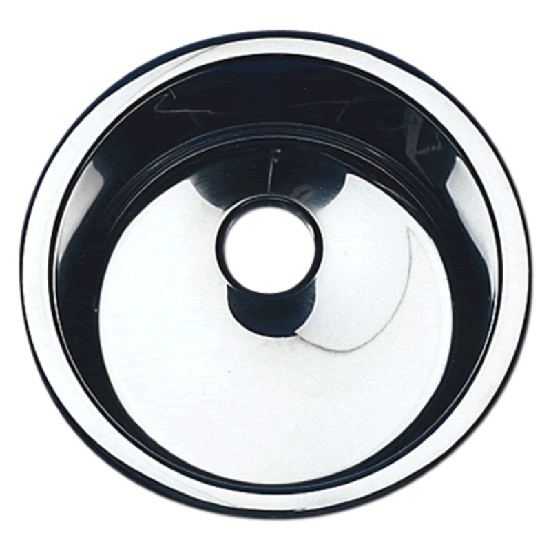 Scandvik Sink Round Polished S/S [10241]
