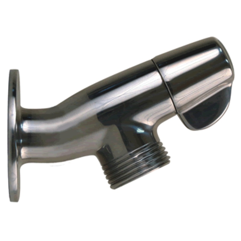 Scandvik Washdown Faucet Angled Ss [10175P]