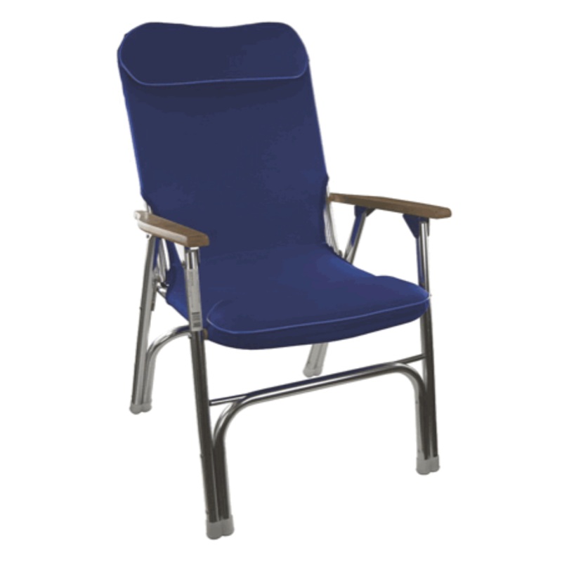 Springfield Padded Deck Chair Blue [1080120]