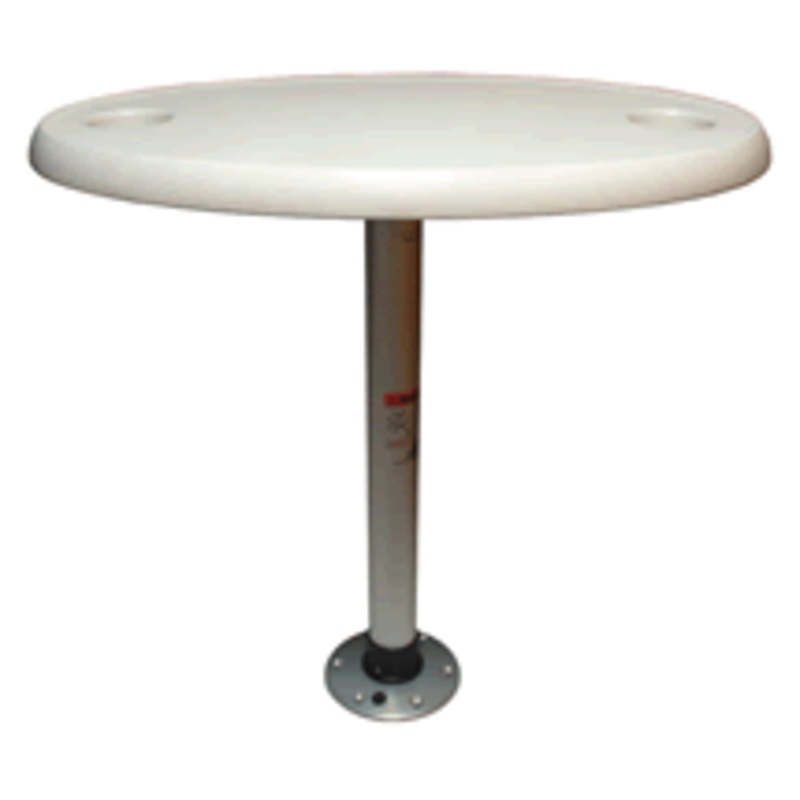 Springfield Table Pkg 18×30 Oval White [1690106]