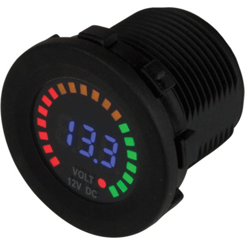 Sea-Dog Rainbow Display Voltmeter [421617-1]