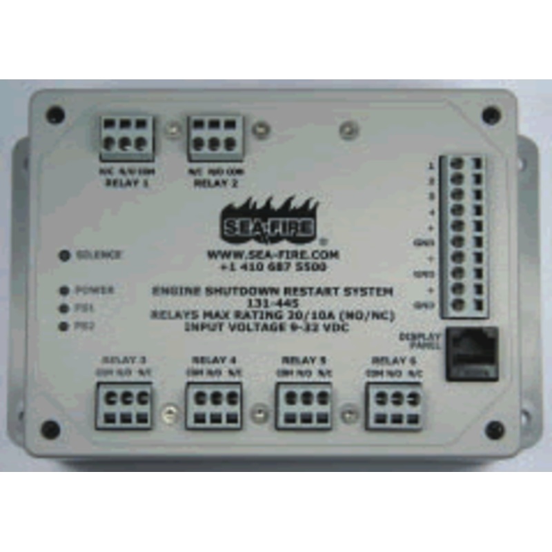 Sea Fire Engine Shutdown 12v 4 Circuit [131-440]