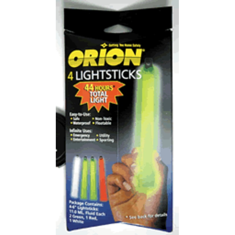 Orion Chemlight Lightsticks 4-Pak [924]