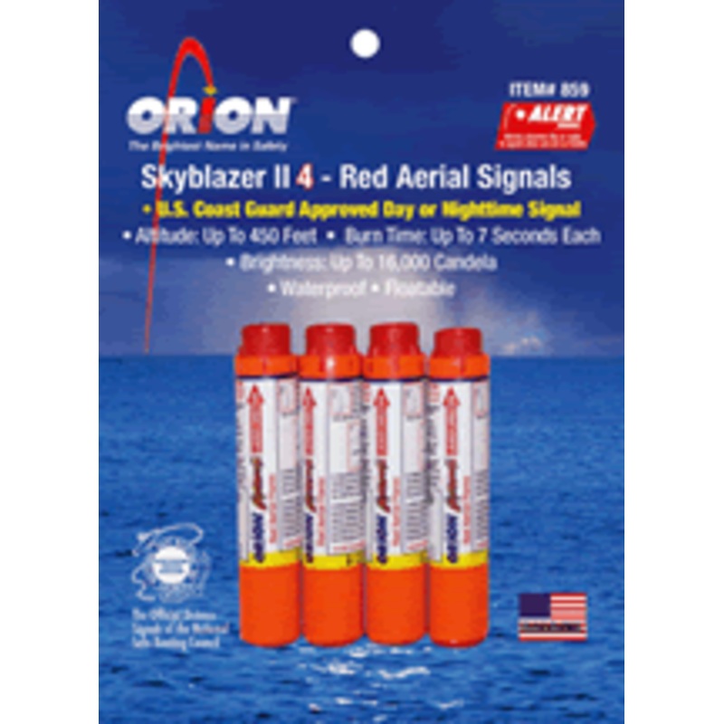 Orion Skyblazer Red 4pk-Zipper Bag [859]