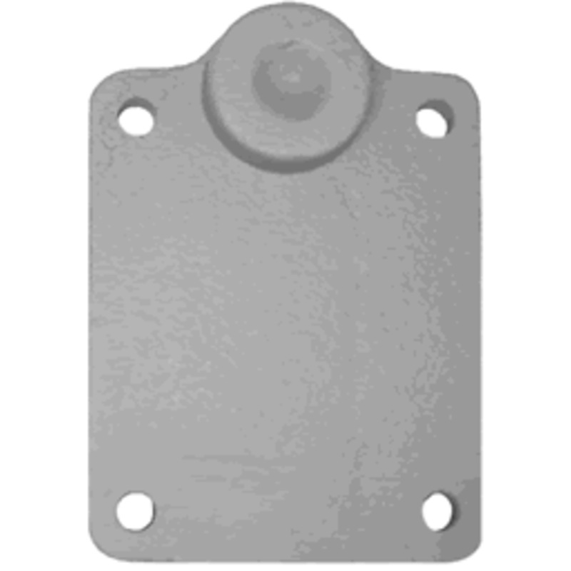 Osco End Plate Chry / No Hole [106]