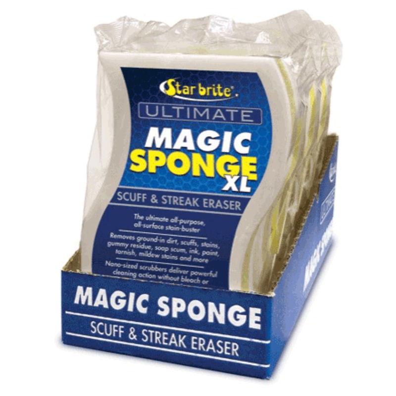 Starbrite Magic Sponge Xl 8pk Display [41008]